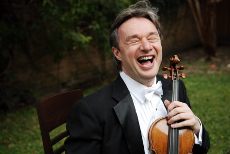 Sergei laughing